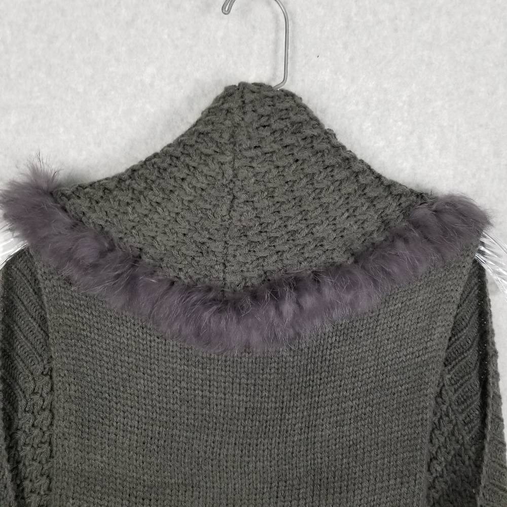 Love Token Rabbit Trimed Sweater Vest EUC - Picture 3 of 5